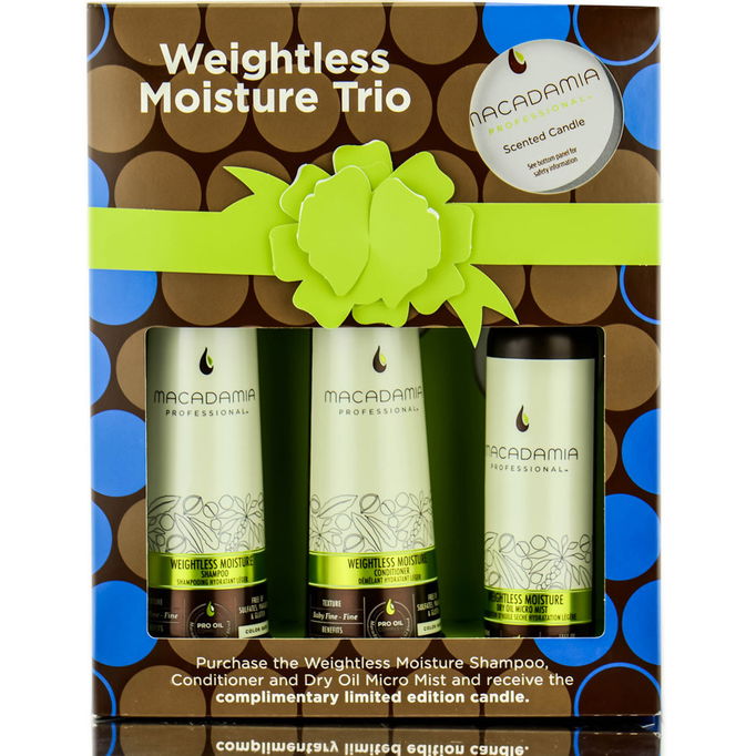 Macadamia Professional Weightless Moisture Trio