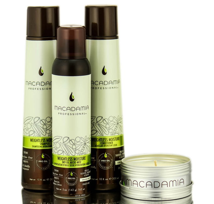 Macadamia Professional Weightless Moisture Trio