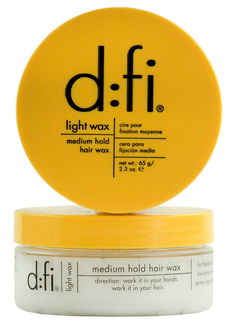 d:fi light wax - medium hold hair wax
