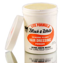 Black & White Genuine Pluko Hair Dressing Pomade (Lite Formula)