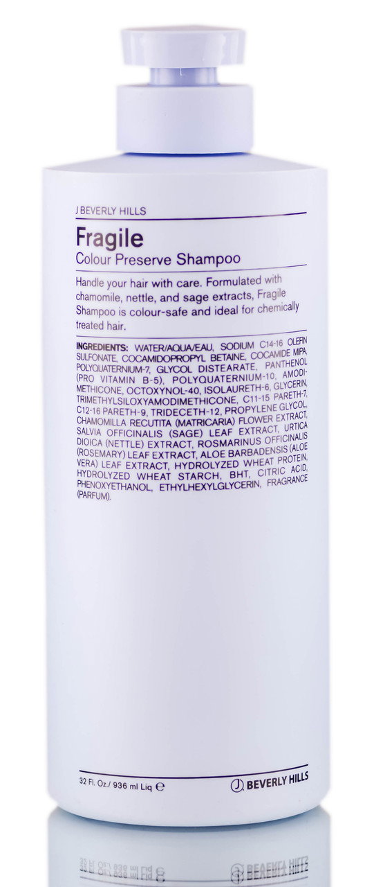 J Beverly Hills Fragile Color-Safe Paraben-Free Shampoo-image1