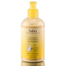 Babo Botanicals Oatmilk Calendula Moisturizing Baby Lotion