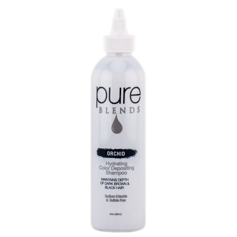 Pure Blends Hydrating Color Depositing Shampoo - Orchid-image1