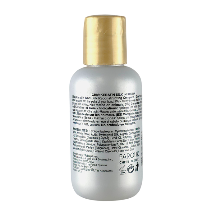 Chi Keratin Silk Infusion Hair Treatment Oil Serum-image2 Chi Keratin Silk Infusion Hair Treatment Oil Serum-image2