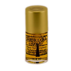 Formula 10 Gold Organic Nail Strengthener - For Nail Bed Lubricator and Polish Dryer Formula 10 Gold Organic Nail Strengthener - For Nail Bed Lubricator and Polish Dryer