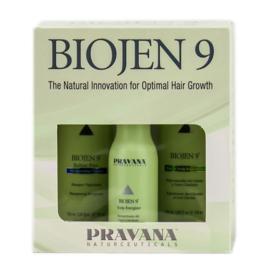 Option : Biojen 9 Kit, Pravana Biojen 9 Hair Growth System | SleekShop
