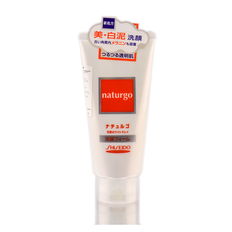 Shiseido Naturgo Face Wash Foam White Clay