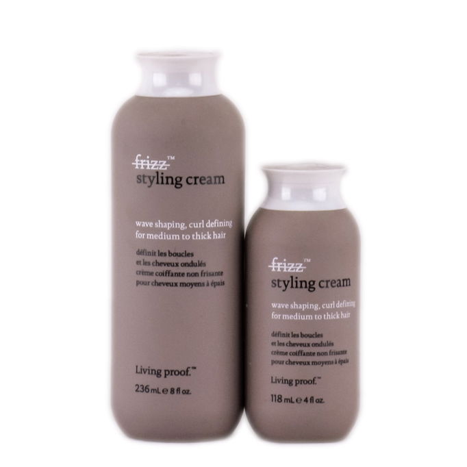 Living Proof No Frizz Sryling Cream - Wave Shaping, Curl Defining For Medium to Thick Hair