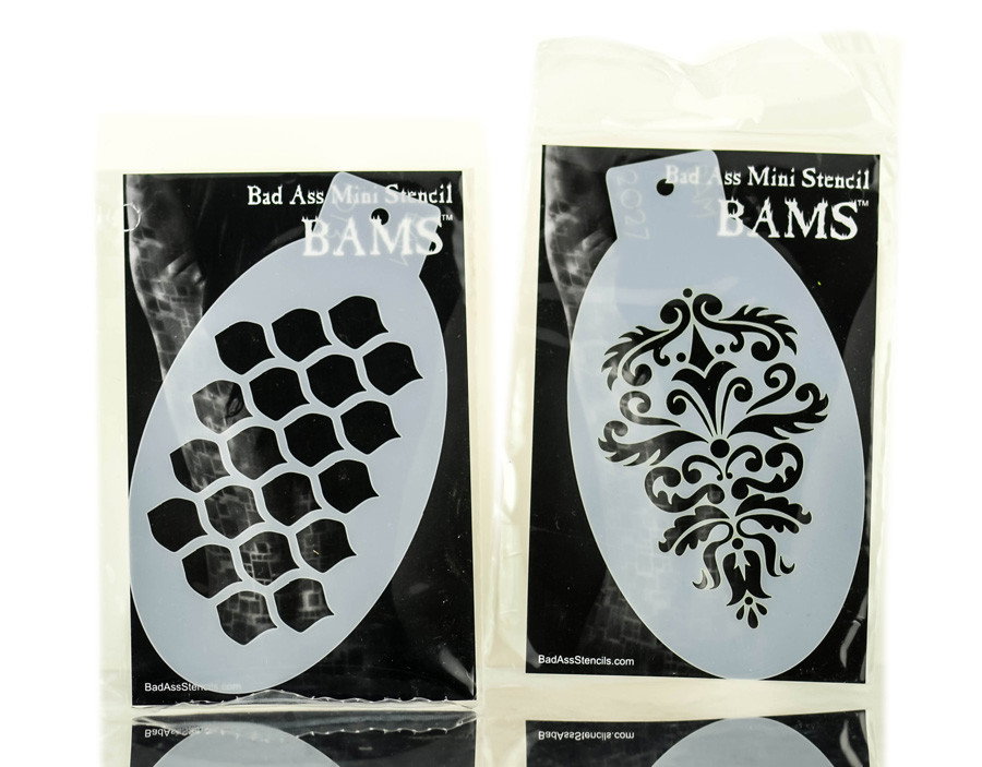 Graftobian Make-up Badass Mini Stencil-image1 Graftobian Make-up Badass Mini Stencil-image1