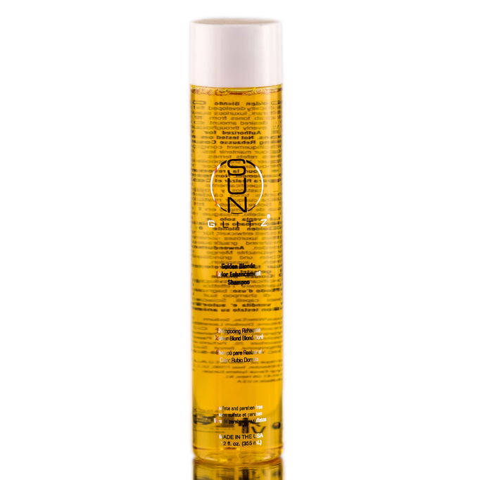 SunGlitz Golden Blonde Color Enhancement Shampoo