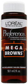 L'Oreal Preference Mega Browns Permanent Haircolor