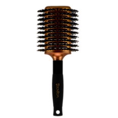 Tecnica Large Paddle 50/50 Oval Ion and Purple Boar Brush-image1