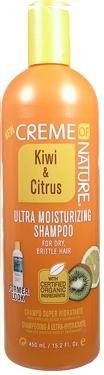 Creme of Nature Kiwi & Citrus Ultra Moisturizing Shampoo for Dry, Brittle Hair