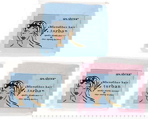 Spa Sister: Spa Sister Microfiber Hair Turban