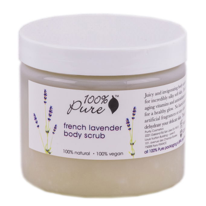 100% Pure French Lavender Body Scrub