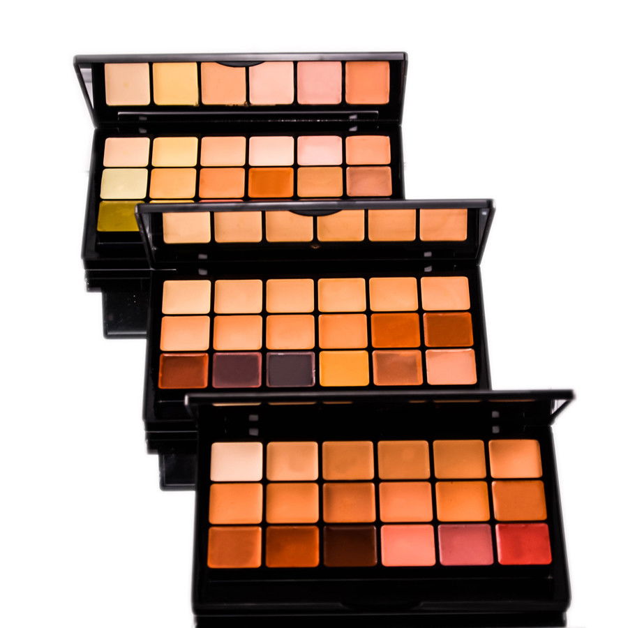 Option Cool, Graftobian HD Creme 18 Color Super Palette