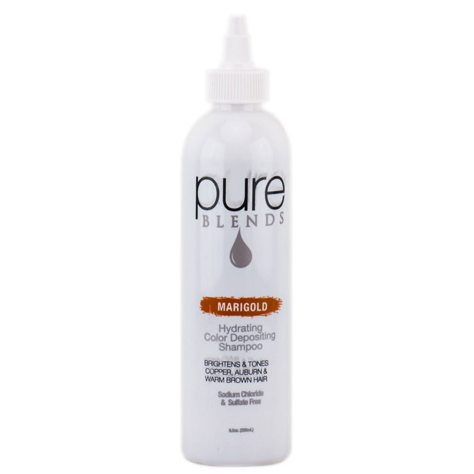 Pure Blends Hydrating Color Depositing Shampoo - Marigold-image1