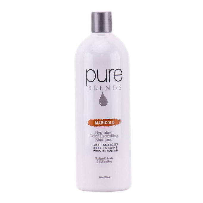 Pure Blends Hydrating Color Depositing Shampoo - Marigold-image2