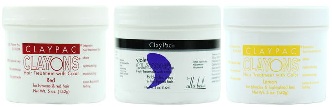 Alto Bella ClayPac ClayOns Hair Treatment with Color