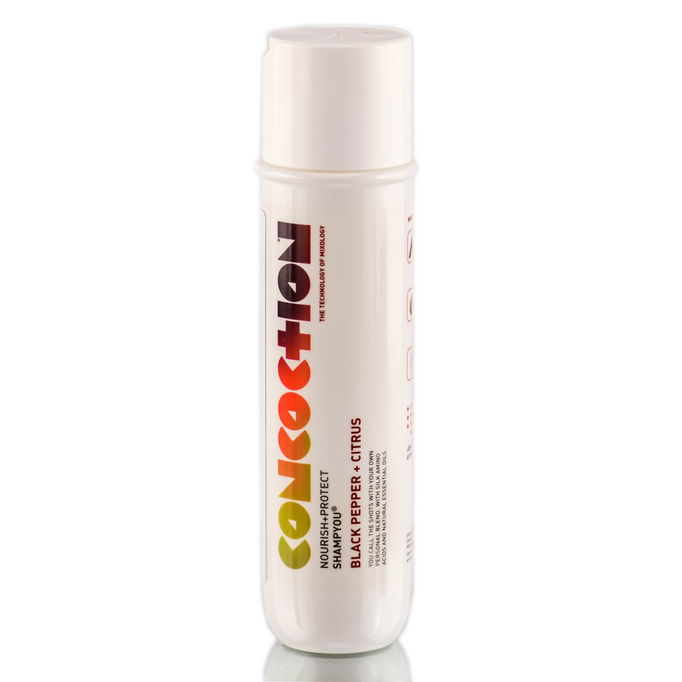 Concoction Nourish Plus Protect SuperSerum Black Pepper Citrus Shampoo