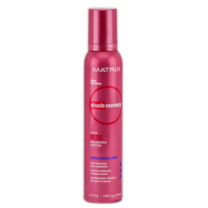 Matrix Shade Memory Vivid Reds Balancing System Color Enhancing Foam Conditioner Matrix Shade Memory Vivid Reds Balancing System Color Enhancing Foam Conditioner