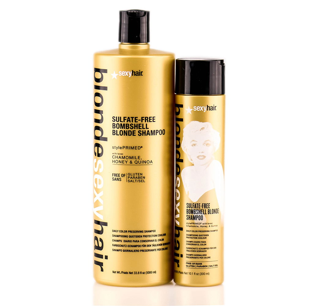 Blonde Sexy Hair bombshell sale blonde conditioner and shampoo