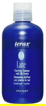 Terax Hair Care Latte - clarifying shampoo with silk protein