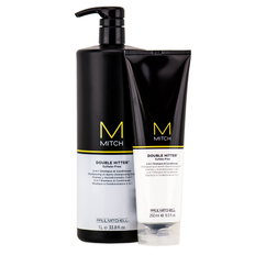 Mitch by Paul Mitchell  Double Hitter 2 in 1 Shampoo & Conditioner-image1