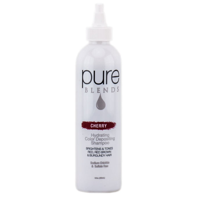 Pure Blends Hydrating Color Depositing Shampoo - Cherry-image1