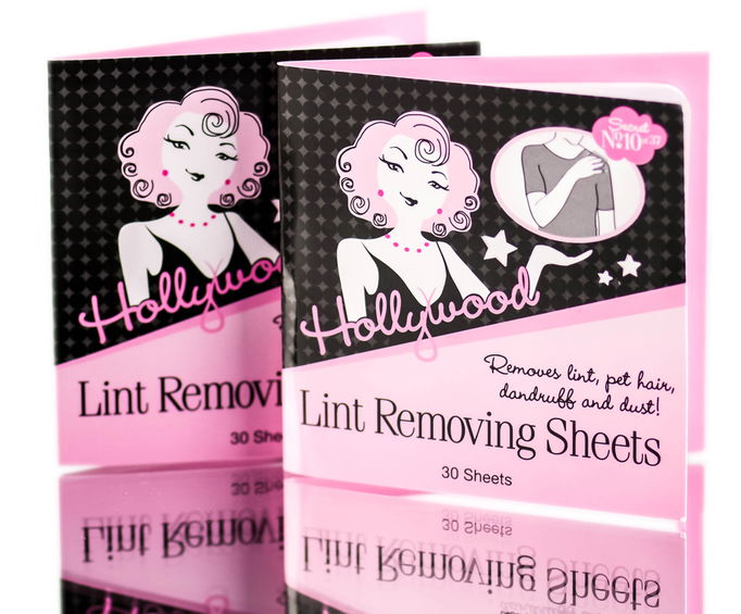 Hollywood Lint Remover Sheets