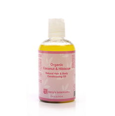 Darcy's Botanicals Organic Coconut & Hibiscus Natural Hair & Body Conditioning Oil