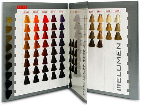 Goldwell Elumen Color Chart Book