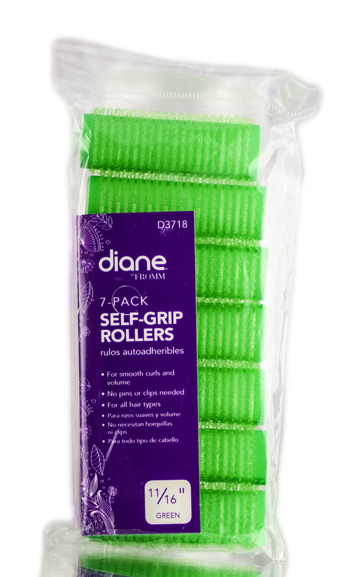Diane Self Grip Green Rollers-image1