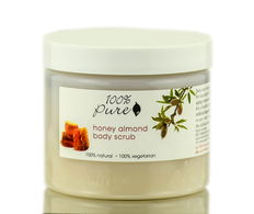 100% Pure Honey Almond Body Scrub