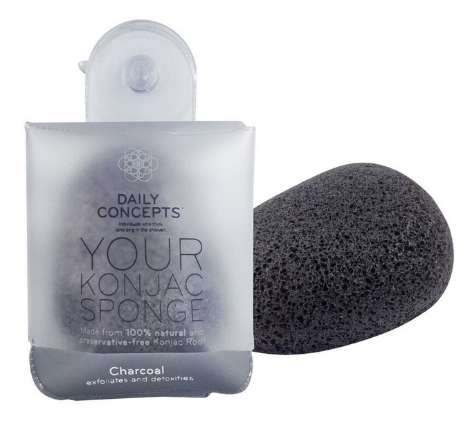 Daily Concepts Your Charcoal Konjac Sponge-image1 Daily Concepts Your Charcoal Konjac Sponge-image1