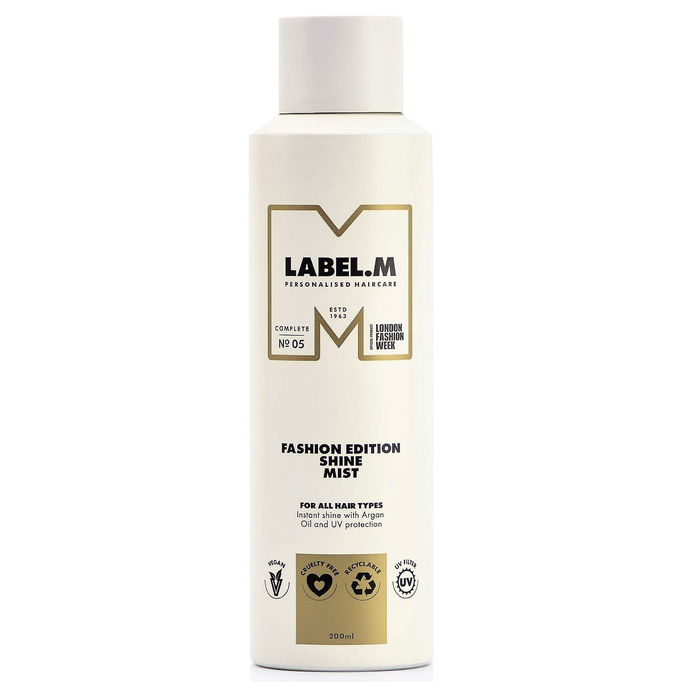Label. M Shine Mist