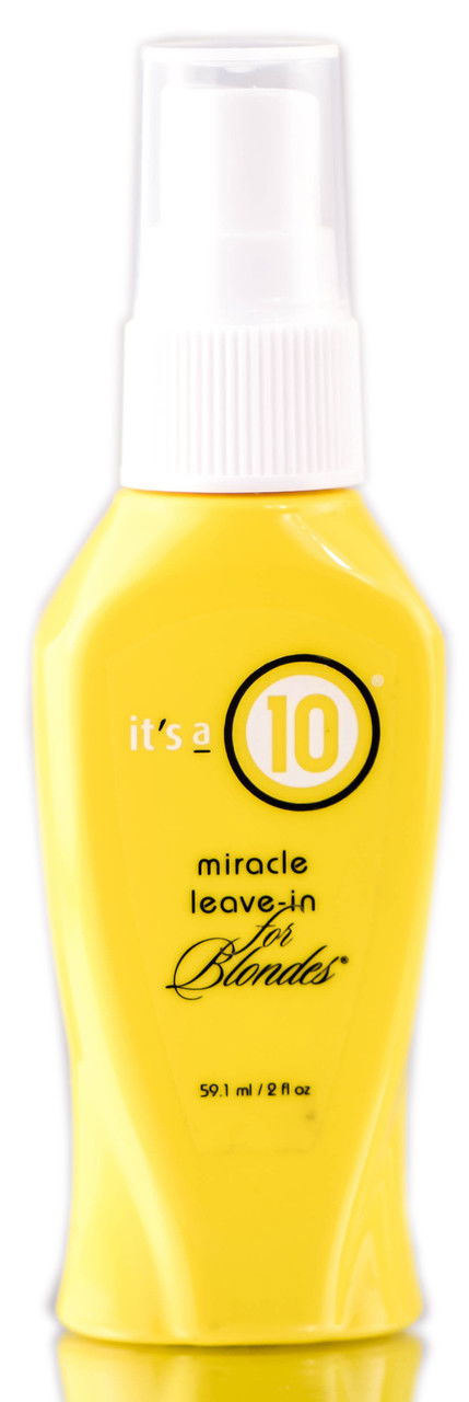 It's a 10 Ten Miracle Leave In for Blondes