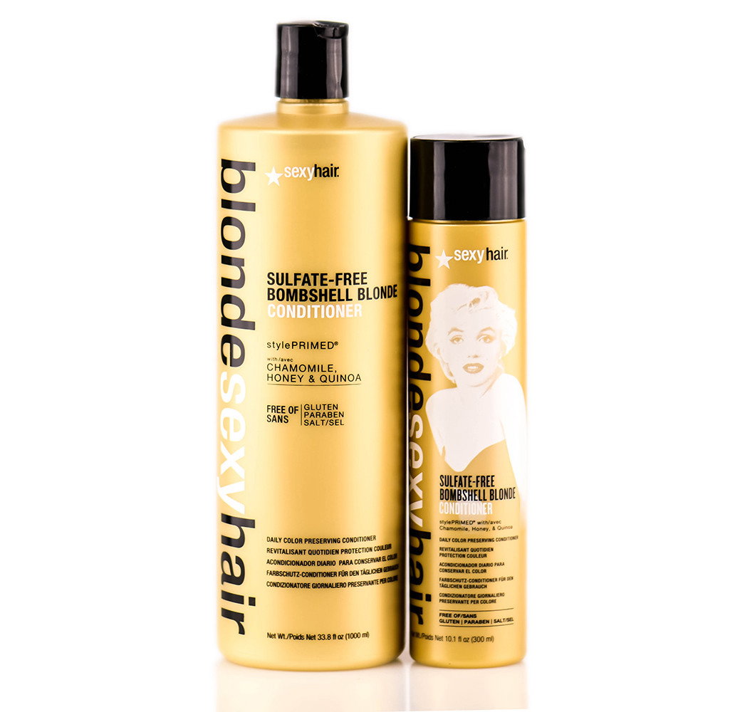 Blonde Sexy Hair Sulfate-Free Bombshell Blonde Conditioner-image1