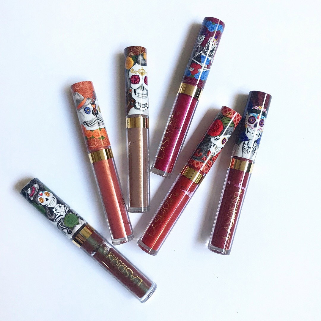LA-Splash Dia De Los Muertos Lip Lustre-image3