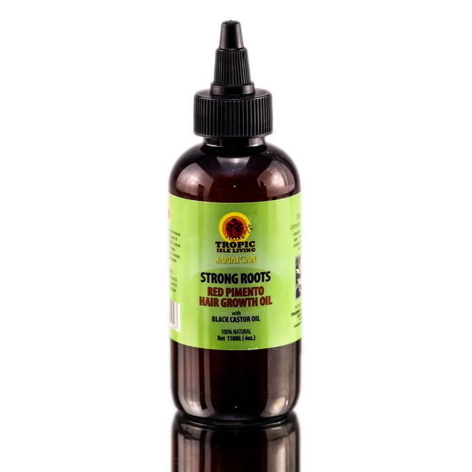 Tropic Isle Living Jamaican Strong Roots Red Pimento Hair Growth Oil