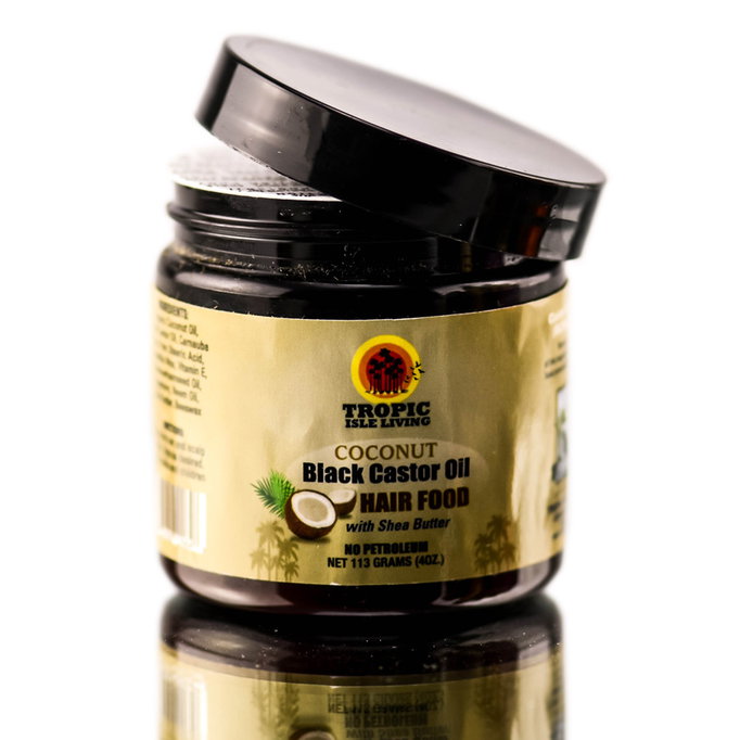 Tropic Isle Living Coconut Black Castor Oil Hair Food-image1 Tropic Isle Living Coconut Black Castor Oil Hair Food-image1