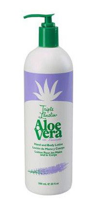 Triple Lanolin Aloe Vera with Lavender Hand and Body Lotion