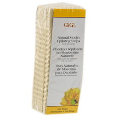 GiGi Natural Muslin Epilating Strips (100 Strips)-image1 GiGi Natural Muslin Epilating Strips (100 Strips)-image1