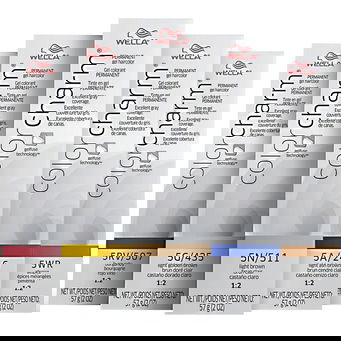 Wella Color Charm Gel Permanent Tube Haircolor