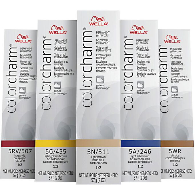 Wella Color Charm Gel Permanent Tube Haircolor