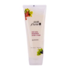 100% Pure Red Wine Resveratrol Scrub & Mask