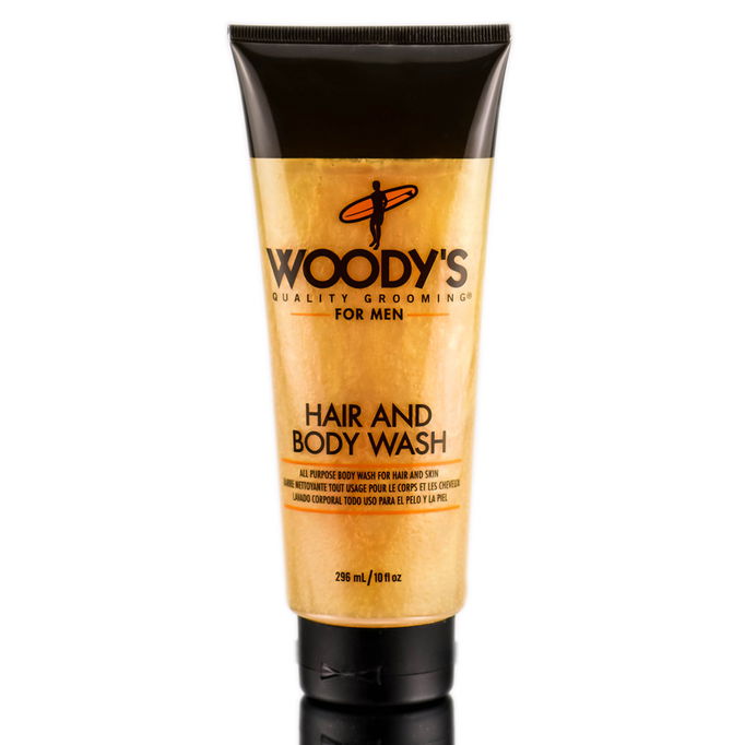 Woody's For Men Hair and Body Wash
