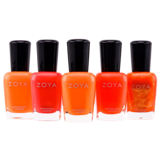 Zoya Natural Nail Polish - Orange & Coral