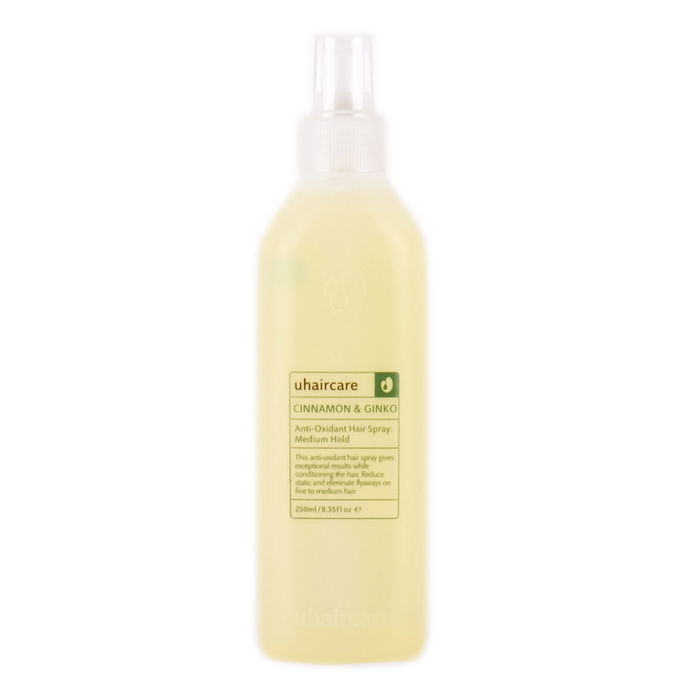Uspa Uhaircare Cinnamon & Ginko Anti-Oxidant Hairspray