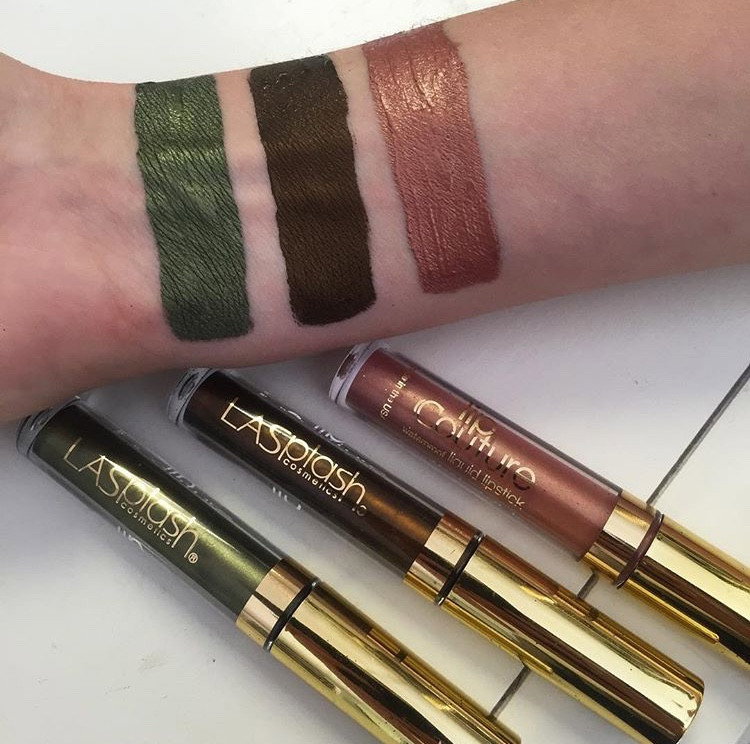 LA-Splash Metallic Matte Liquid Lipstick Golden Goddess Collection-image2 LA-Splash Metallic Matte Liquid Lipstick Golden Goddess Collection-image2